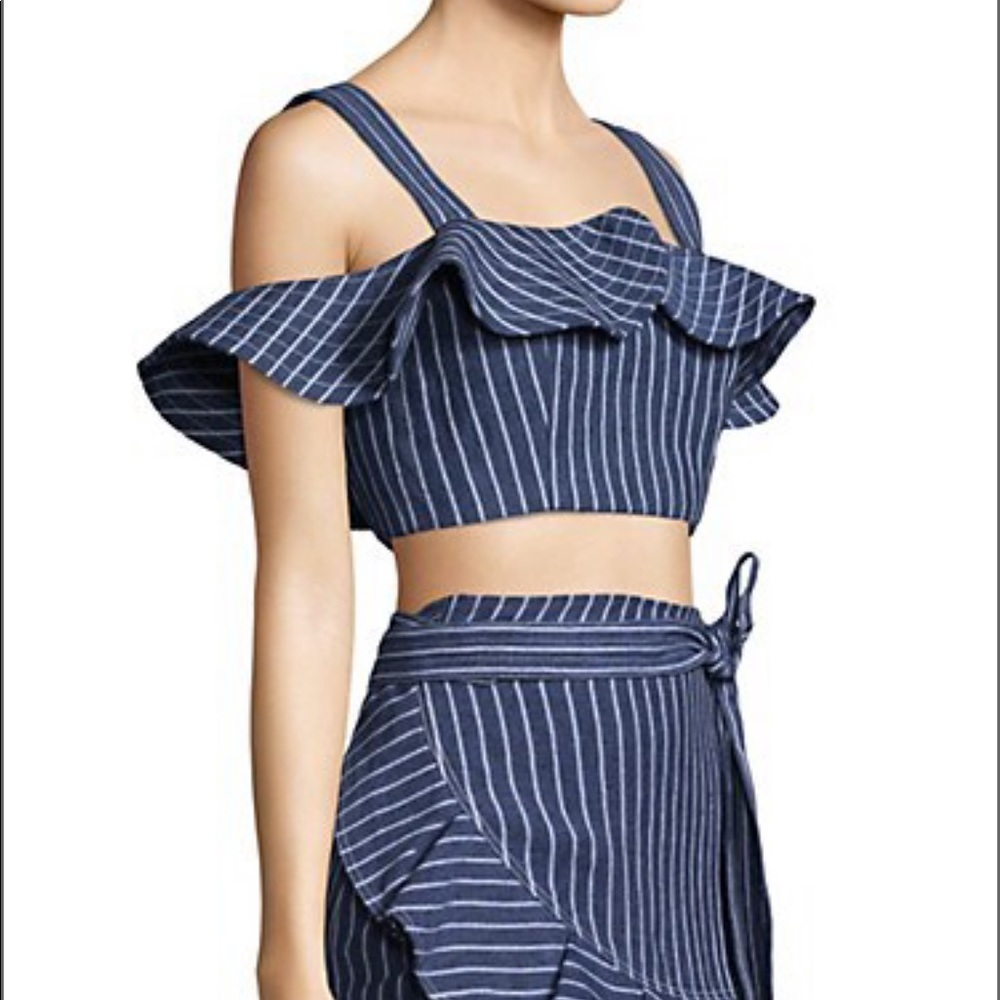 COPY - Alexis Benta Cropped Denim Top